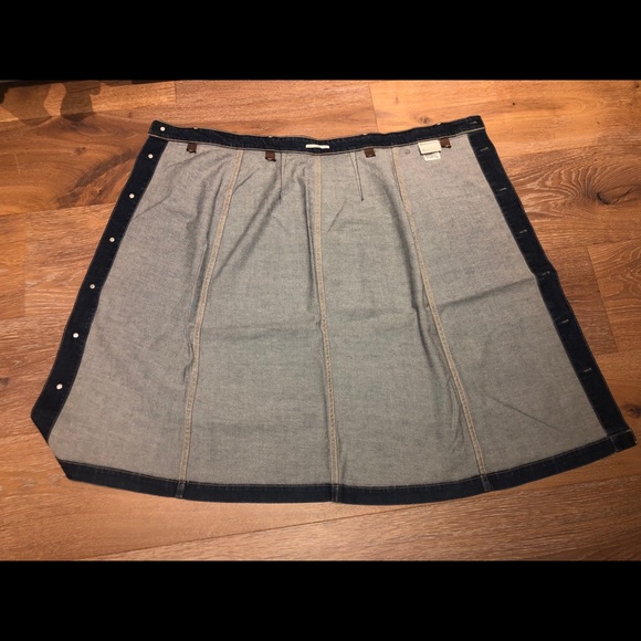 Alexa Chung by AG denim pencil skirt - Picture 3 of 5